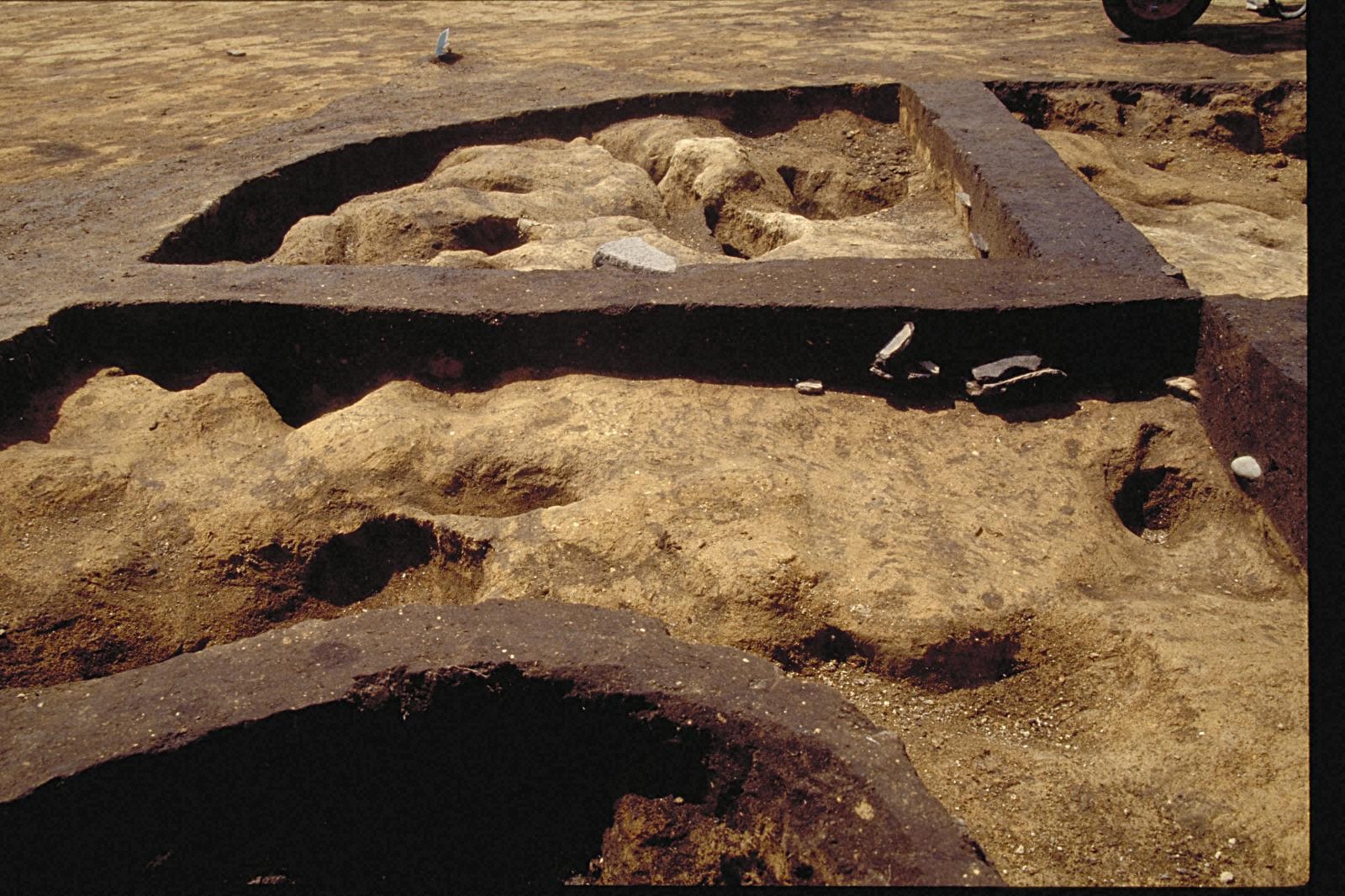 No.301 remains of pit-dwelling