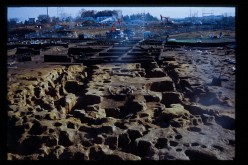 第91号竪穴建物跡の写真