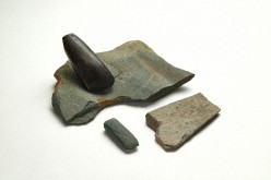 石斧・砥石・擦切具の写真