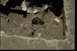 第137号埋設土器の写真